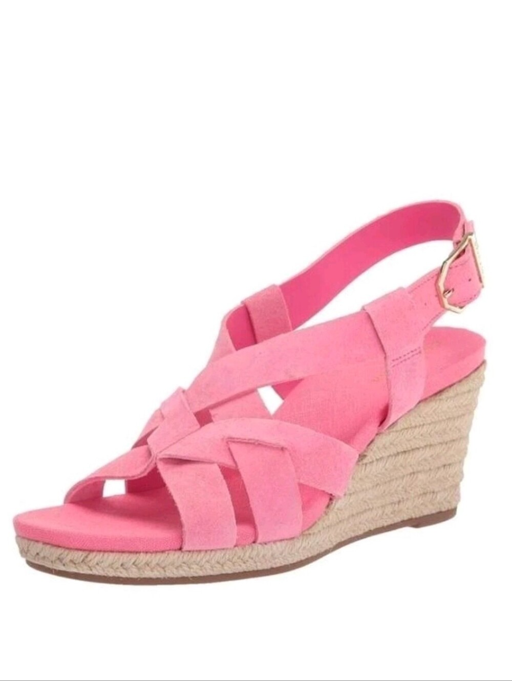 Cole HAAN Crystal Heels Strappy  Sandals Pink 8.5 B